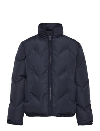 Quilted Coat Toppatakki Navy Mango