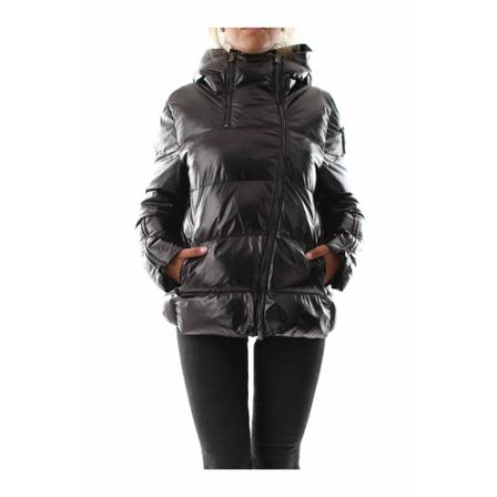 Pinko Winter Jas , Zwart , Dames , Maat: M