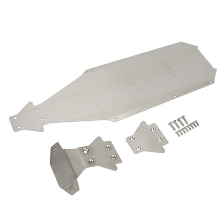 Ruostumattomasta teräksestä valmistettu alustan suoja Arrma Kraton EXB 1/8 RC-autoille