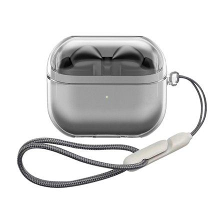 Beskyttelsescover til Samsung Galaxy Buds3/Buds3 Pro med karabinhage