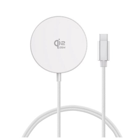 4Smarts Qi2 MagSafe Wireless Charger 25W, 1.5m – White