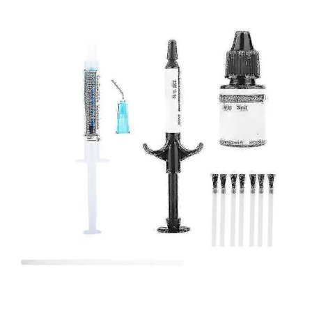 Ortodontisk Dental Bonding Kit Adhesiv Ljus Härdande Adhesiv System Kit Verktyg Litet Set-lu