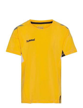 Tech Move Kids Jersey S/S Yellow Hummel