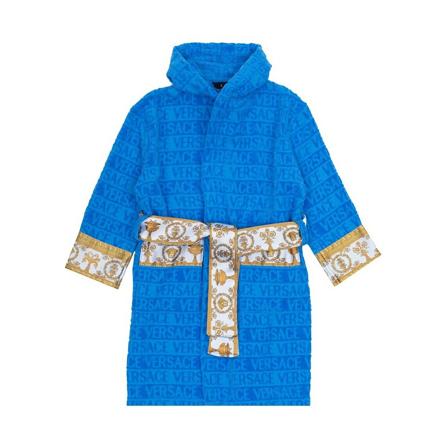 Versace, Robes Blauw, unisex, Maat:M