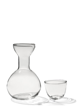Form & Refine Pinho Karaffel Incl. 1 Glas - Nude - Ø 14.5 cm