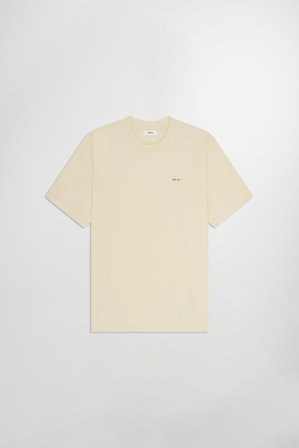 NN.07 Abel SS Print 3631 T-Shirt Herren Weiß Baumwolle