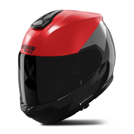 Casque Modulable Nolan N100-6 Verniciatura Speciale Rouge/Noir/Anthracite Mat XL