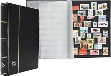 BASIC indstiksbog - A4 - 64 sorte sider - Sort - Leuchtturm