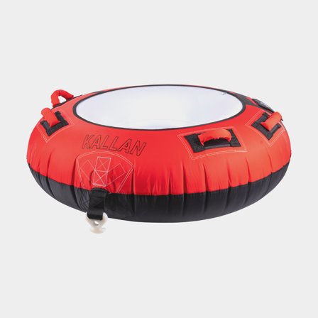 Aro de arrastre Black Island Kallan, 1 persona, Ø117 cm, rojo