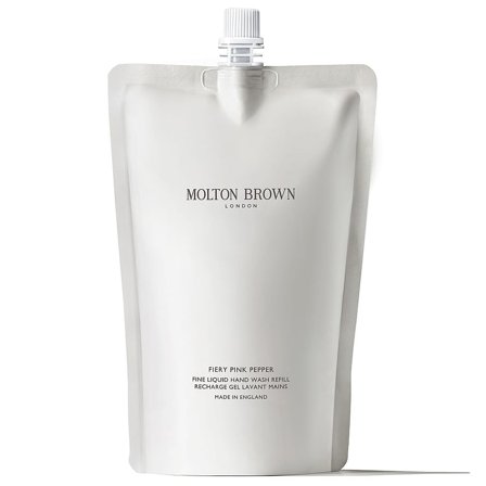 Molton Brown Fiery Pink Pepper Fine Liquid Hand Wash Refill 400 ml, Skincare, Håndpleje, Håndsæbe