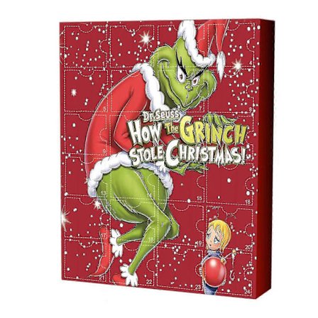 Julekalender Grinch Julekalender Jule Blindboks 24 Gaver Grønt Monster Nedtelling Halloween Blindboks