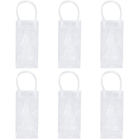 6 køleposer til champagne, øl eller vin, vandtætte, lavet af tr