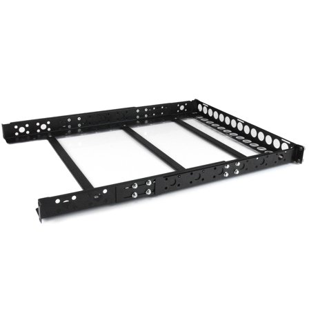 StarTech 1U Universal Server Rack Rails - TAA Compliant Adjustable Depth Server Mounting Rails - 19inch Rack Mount Rails (UNIRAILS1U) - rackskinne -