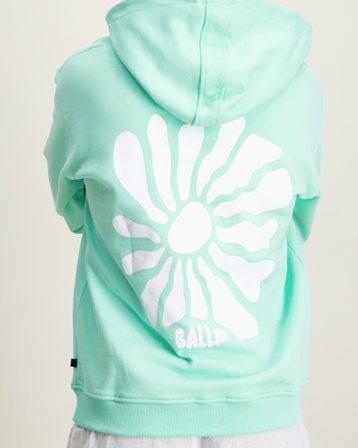 BALLIN Junior Sunshine Hoodie Blå Hoodies/Hættetrøjer Dreng - Kids Brand Store