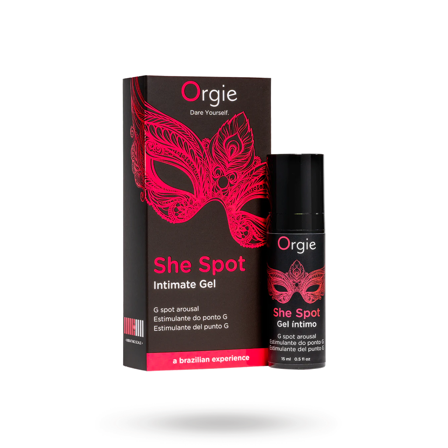 Orgie: She Spot Intimate Gel 15ml - Vuxen.dk: Bedre sex