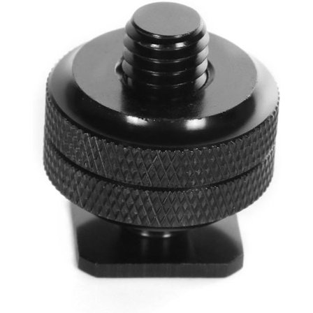 1/4" Hot Shoe Adapter til Stativ og DSLR Kamera (2-pak)