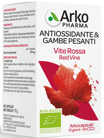 Arkopharma Vite Rossa Bio 45 Capsule