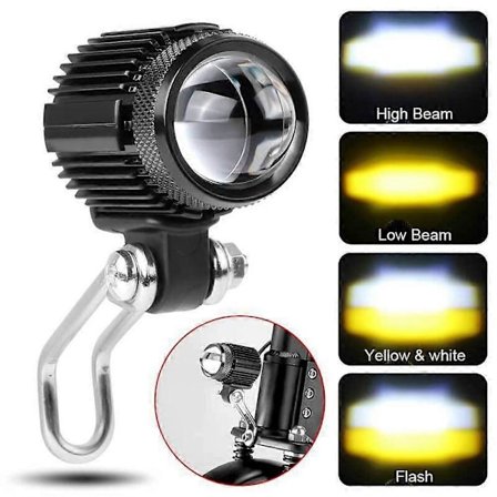 Moottoripyörän LED-lisävalo Erittäin Kirkas Vedenpitävä Ulkoinen Ajovalo Lisäsumuvalo Skootterille