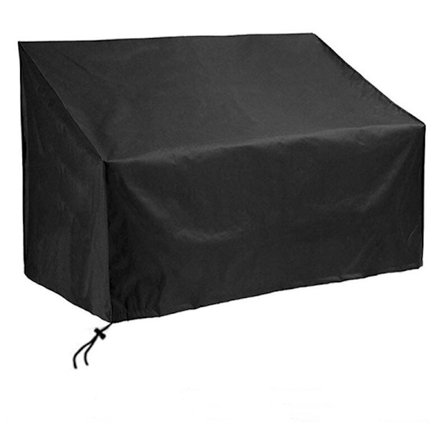 1 stk. sort beskyttende overtræk til 3-personers havebænk, vandtæt