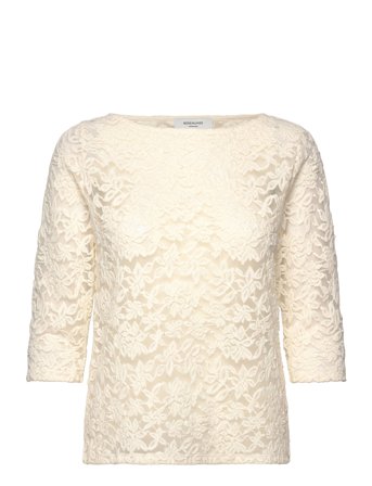 Rosemunde Rwdelicia 2/4 Boatneck T-Shirt - Cream - L
