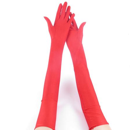 Halloween Handsker - Maskerade - Cosplay red