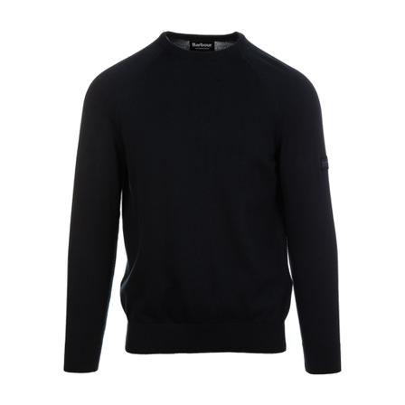 Barbour, Round-neck Knitwear Blauw, Heren, Maat:S