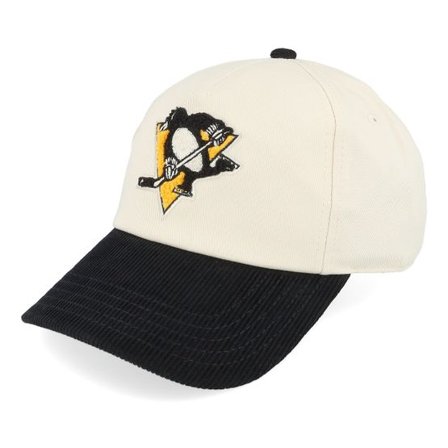 American Needle - NHL Vit adjustable Keps - Pittsburgh Penguins Burnett Ivory/Black Adjustable @ Hatstore