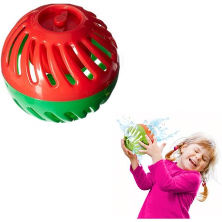 Kast og Fang, Vannballonger og Ballonger med Tidsbegrensning, Innendørs- og Utendørsaktiviteter, Morsomme Leketøysspill for Hele Familien, Rød, Grønn