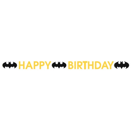 Batman-banner "Happy Birthday" 180cm