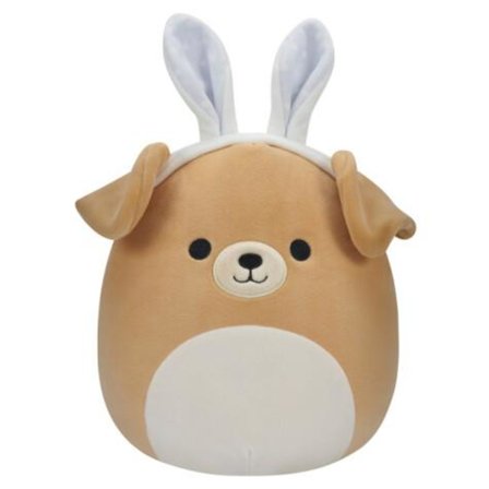 Squishmallows Stevon Hund med Kaninører, 9 cm