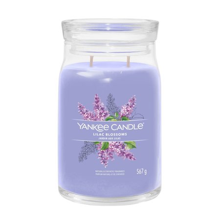 Yankee Candle Signature Jar Candles Lilac Blossoms 567g - Candela Profumata