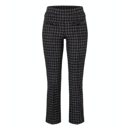 Cambio, Straight Trousers Zwart, Dames, Maat:S