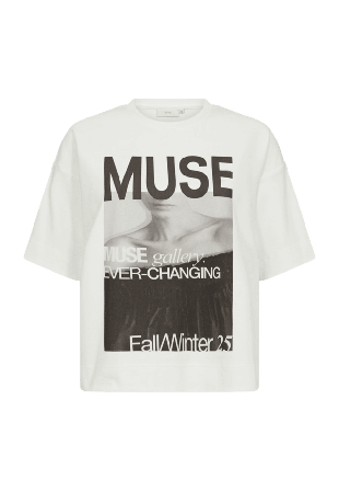 Copenhagen Muse CMMUSE Tee T-shirts Dam Vit L