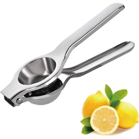 Käsikäyttöinen sitruunapuristin, kestävä ruostumaton teräs - Täydellinen