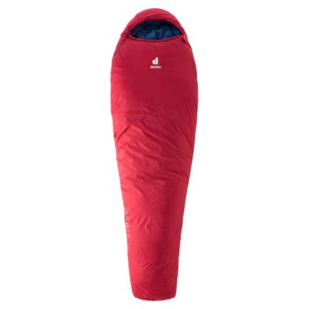 Deuter Orbit -5° synthetic sleeping bags Red Left Zip