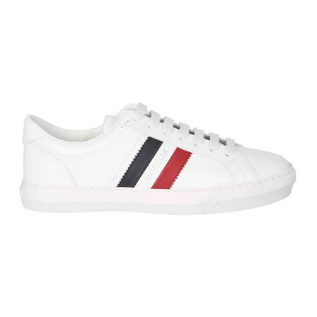 Moncler, New Monaco Trainers Wit, Heren, Maat:44 EU