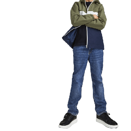 Jack & Jones JJICLARK JJORIGINAL NA 123 Byxor shorts Herr Blå 134