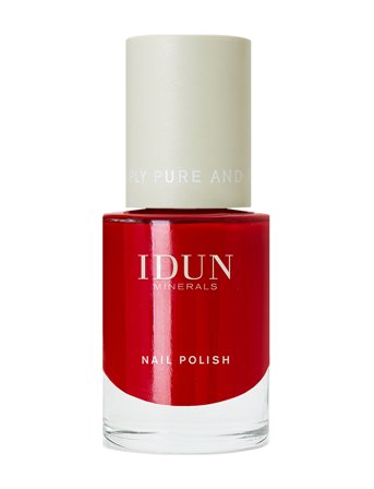 IDUN Minerals Nail Polish Rubin - Red - 11ML