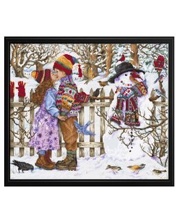 Stickpackung Bild Der erste Kuss - Luca-S