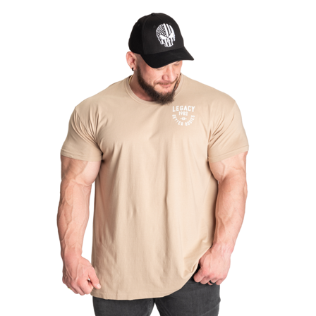 Better Bodies Legacy T-shirt Beige