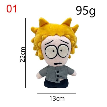 South Park Plush Tweek Game Animasjon Plysjleketøy utstoppet dukke 01