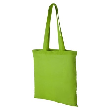 Bullet Peru Cotton Tote 38 x 42 cm Lime Green