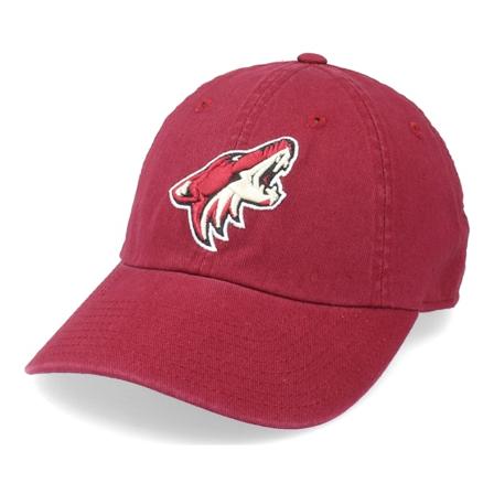 American Needle - NHL Zwart unconstructed Cap - Phoenix Coyotes Blue Line Cardinal Dad Cap @ Hatstore