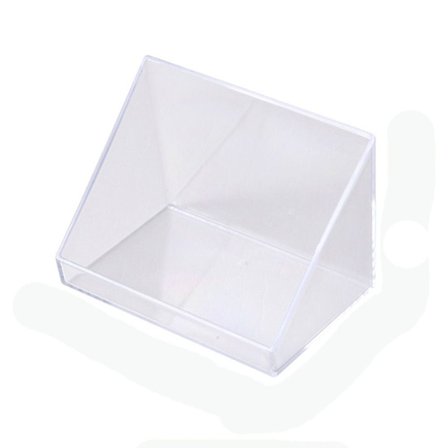 Skap skrå oppbevaringsbokser Kosmetisk oppbevaringsboks TRANSPARENT