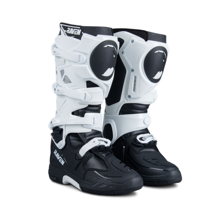 Stivali Cross Raven Champion Nero/Bianco 48