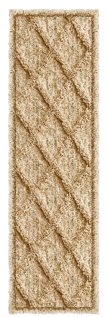 Svanefors Ravi Matta Mattor Brun 70x240 cm