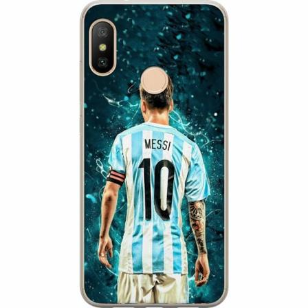 Xiaomi Redmi 6 Pro Genomskinligt Skal Messi