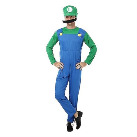 Superkostym Vuxen Cosplay Costume Brothers Halloween Cosplay Costume