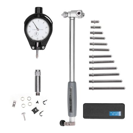 Indikatorur Set 0,01 mm Noggrannhet Aluminiumlegering Mätverktyg 50 till 160 mm Räckvidd