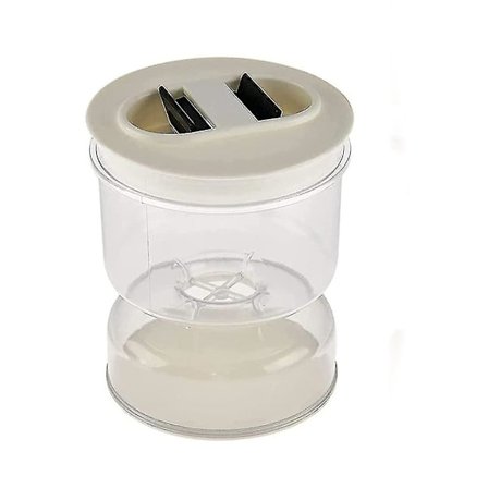 Agurk- og oliventimeglass, agurk-flip-glass med tørr og våt separasjon, agurk-glass med sil